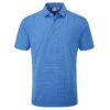 Ping Polo Halcyon W22 MENS SS SMALL FRENCH -Elite Golf Shop 411469 FrenchBlue PING Mens Halcyon Polo Shirt 1