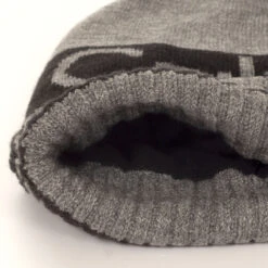 Calvin Klein CK Hat Logo Bobble Pom W22 MENS HAT ONE SIZE GREYBLACK -Elite Golf Shop 411873 Grey Black Calvin Klein Mens Logo Bobble Golf Hat 5