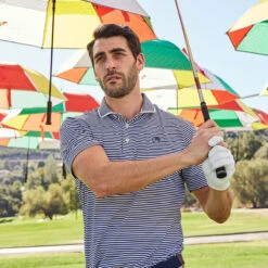 PUMA Golf Puma Polo APMattr TraditionS23 MENS SS SMALL NVYBLZWHT -Elite Golf Shop 412431 NavyBlazer BrightWhite PUMA Mens Arnold Palmer MATTR Traditions Golf Polo Shirt 3