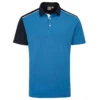 Ping Polo Mack S23 MENS SS SMALL BLUE -Elite Golf Shop 412867 Danube Navy PING Mens Mack Golf Polo Shirt 1