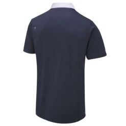 Ping Polo Morten S23 MENS SS SMALL LILAC -Elite Golf Shop 412884 Lilac Navy PING Mens Morten Golf Polo Shirt 2