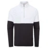 Ping Midlayer Nexus S23 MENS LS SMALL BLUE -Elite Golf Shop 412920 Black White PING Mens Nexus Golf Half Zip Mid Layer 1
