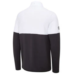 Ping Midlayer Nexus S23 MENS LS SMALL BLUE -Elite Golf Shop 412920 Black White PING Mens Nexus Golf Half Zip Mid Layer 2