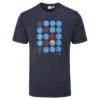 Ping Tee Split Ball S23 MENS SS SMALL NAVY -Elite Golf Shop 412995 Navy PING Mens Split Ball Golf T Shirt 1