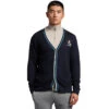 Lyle & Scott Lyle Scott Cardigan Gregor W22 MENS LS SMALL DARKNAVY -Elite Golf Shop 413546 DarkNavy LyleScott Mens The Gregor Cardigan 1