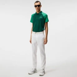 J.Lindeberg JLBerg Polo Lars Players S23 MENS SS SMALL BOSPHORUS -Elite Golf Shop 414077 Bosphorus JLindeberg Mens Lars Players Golf Polo Shirt 4