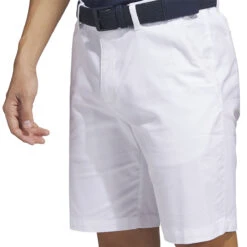 Adidas Golf Adidas Short Go To 9inch S23 MENS FFR 30W CLEARBROW -Elite Golf Shop 414559 White adidas Mens Go To 9inch Golf Shorts 4