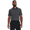 Under Armour UA Polo T2G Printed S23 MENS SS SMALL BLKWHTBLK