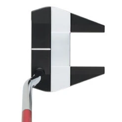 Odyssey Versa Seven DB Pstl SL MENSRH 34 INCH -Elite Golf Shop 418008 Odyssey White Hot Versa Seven Double Bend Golf Putter 2