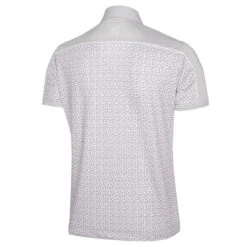 Galvin Green GGreen Polo Millard V8 S23 MENS SS SMALL GRYSHARKW -Elite Golf Shop 418159 GreyShark White Galvin Green Mens Millard Golf Polo Shirt 2
