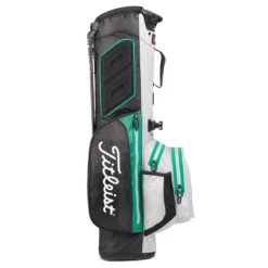 Titleist Players 4 StaDryStand BLACK GREY GREEN -Elite Golf Shop 418252 Black Grey Green Titleist Players4 StaDry Golf Stand Bag 3