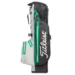 Titleist Players 4 StaDryStand BLACK GREY GREEN -Elite Golf Shop 418252 Black Grey Green Titleist Players4 StaDry Golf Stand Bag 5