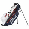 Titleist Players 4 StaDryStand NAVY WHITE RED -Elite Golf Shop 418252 Navy White Red Titleist Players4 StaDry Golf Stand Bag 1 1