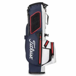Titleist Players 4 StaDryStand NAVY WHITE RED -Elite Golf Shop 418252 Navy White Red Titleist Players4 StaDry Golf Stand Bag 3