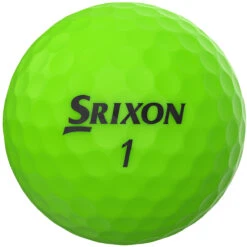 Srixon Soft Feel Brite 12 Pk BRITE GREEN -Elite Golf Shop 419305 srixon brite green 6