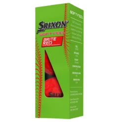 Srixon Soft Feel Brite 12 Pk BRITE RED -Elite Golf Shop 419305 srixon brite red 3