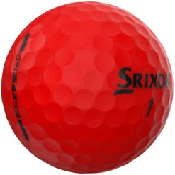 Srixon Soft Feel Brite 12 Pk BRITE RED -Elite Golf Shop 419305 srixon brite red 5