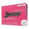 Srixon Soft Feel Ladies 12Pk WHITE -Elite Golf Shop 419309 srixon soft feel ladies white 1