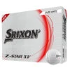 Srixon Z Star XV 12 Ball Pack WHITE -Elite Golf Shop 419315 White Srixon Z Star XV 12 Golf Ball Pack 1