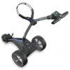 Motocaddy S5 GPS Std Trolley 18 HOLE LITHIUM GRAPHITE -Elite Golf Shop 419550 Graphite Motocaddy S5 GPS Standard Range Electric Golf Trolley 1