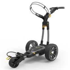 Powakaddy CT6 EBS 36 Hole Lith 36 HOLE GUNMETAL -Elite Golf Shop 420327 GunMetal PowaKaddy CT6 EBS 36 Hole Lithium Electric Golf Trolley 8