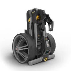 Powakaddy CT6 GPS 18 Hole Lith 18 HOLE GUNMETAL -Elite Golf Shop 420330 GunMetal PowaKaddy CT6 GPS 18 Hole Lithium Golf Trolley 3