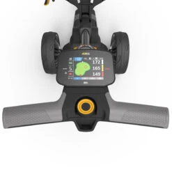 Powakaddy CT8 GPS 36 Hole Lith 36 HOLE GUNMETAL CARBON TRIM -Elite Golf Shop 420340 GunMetal PowaKaddy CT8 GPS 36 Hole Lithium Electric Golf Trolley 5
