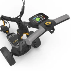 Powakaddy CT8 GPS 36 Hole Lith 36 HOLE GUNMETAL CARBON TRIM -Elite Golf Shop 420340 GunMetal PowaKaddy CT8 GPS 36 Hole Lithium Electric Golf Trolley 6