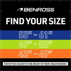 Benross Aero Jnr DrHY7PWPtrBag JNRRH AGE 8-10 -Elite Golf Shop benross junior size guide